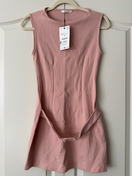 Zara Dresses & Skirts - Zara Blush Pink Sleeveless Mini Dress